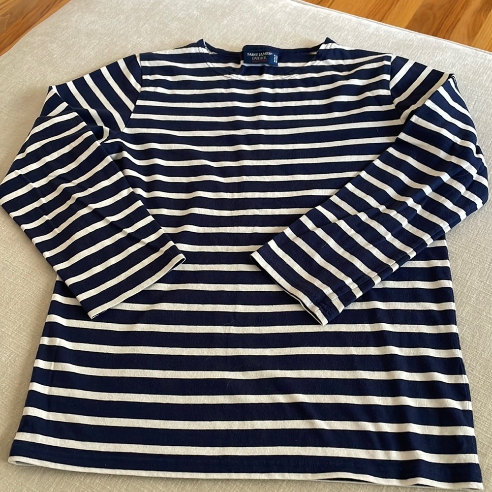 Saint james big girl long sleeve tee